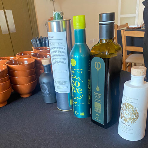 Special lunch at the Patriko with Cypriot olive oil as the protagonist